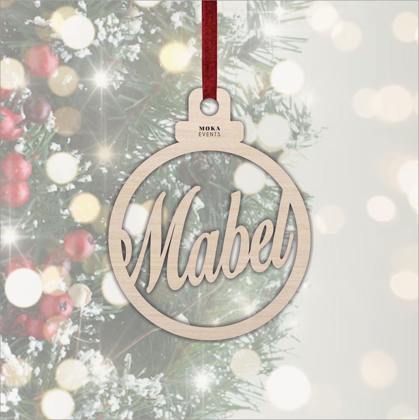 Adorno de Navidad - BOLA CLÁSICA