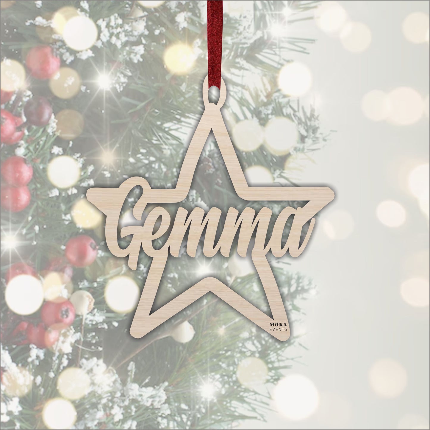 Adorno de Navidad - ESTRELLA