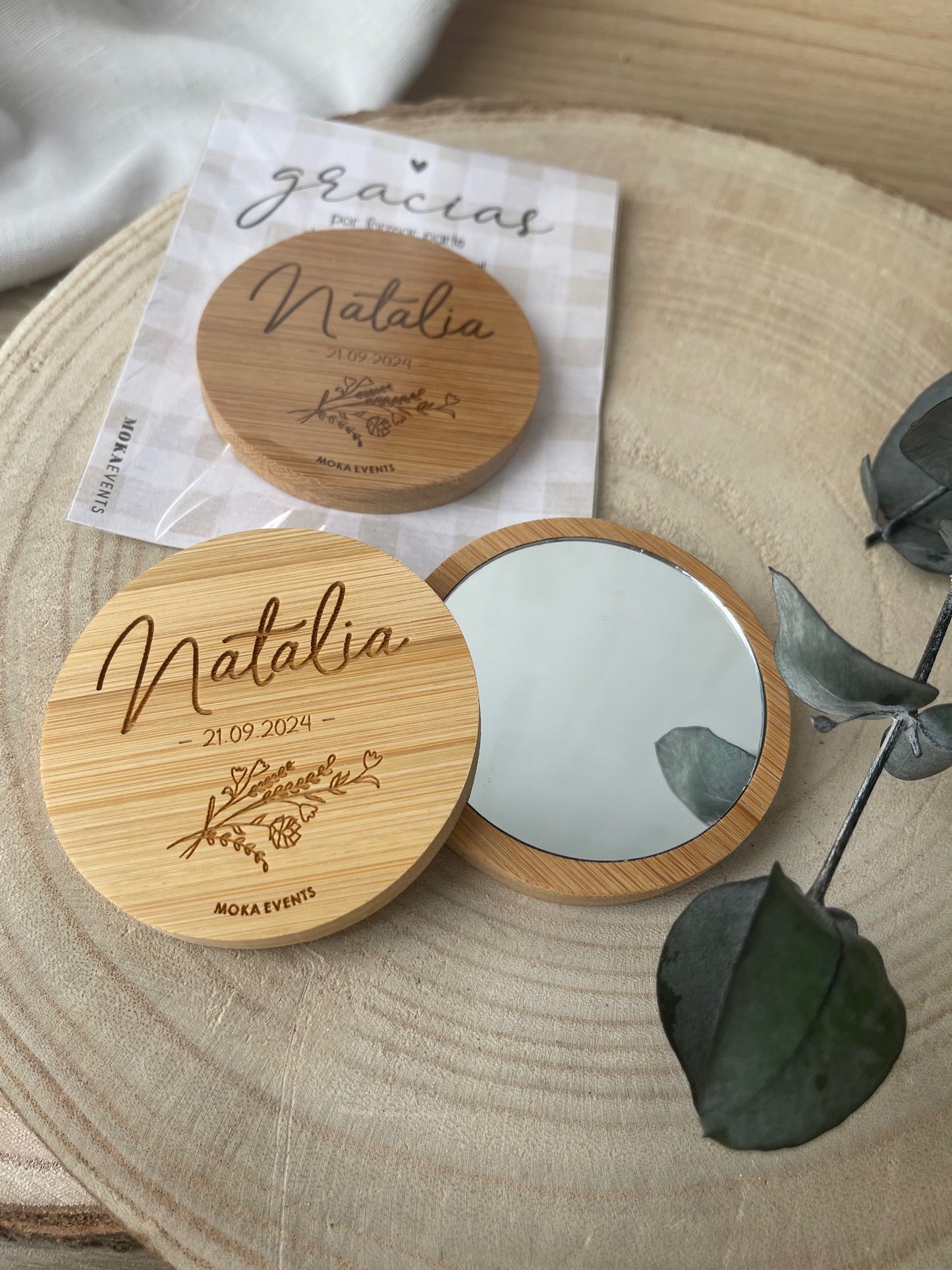 Espejo de Madera - BEAUTY