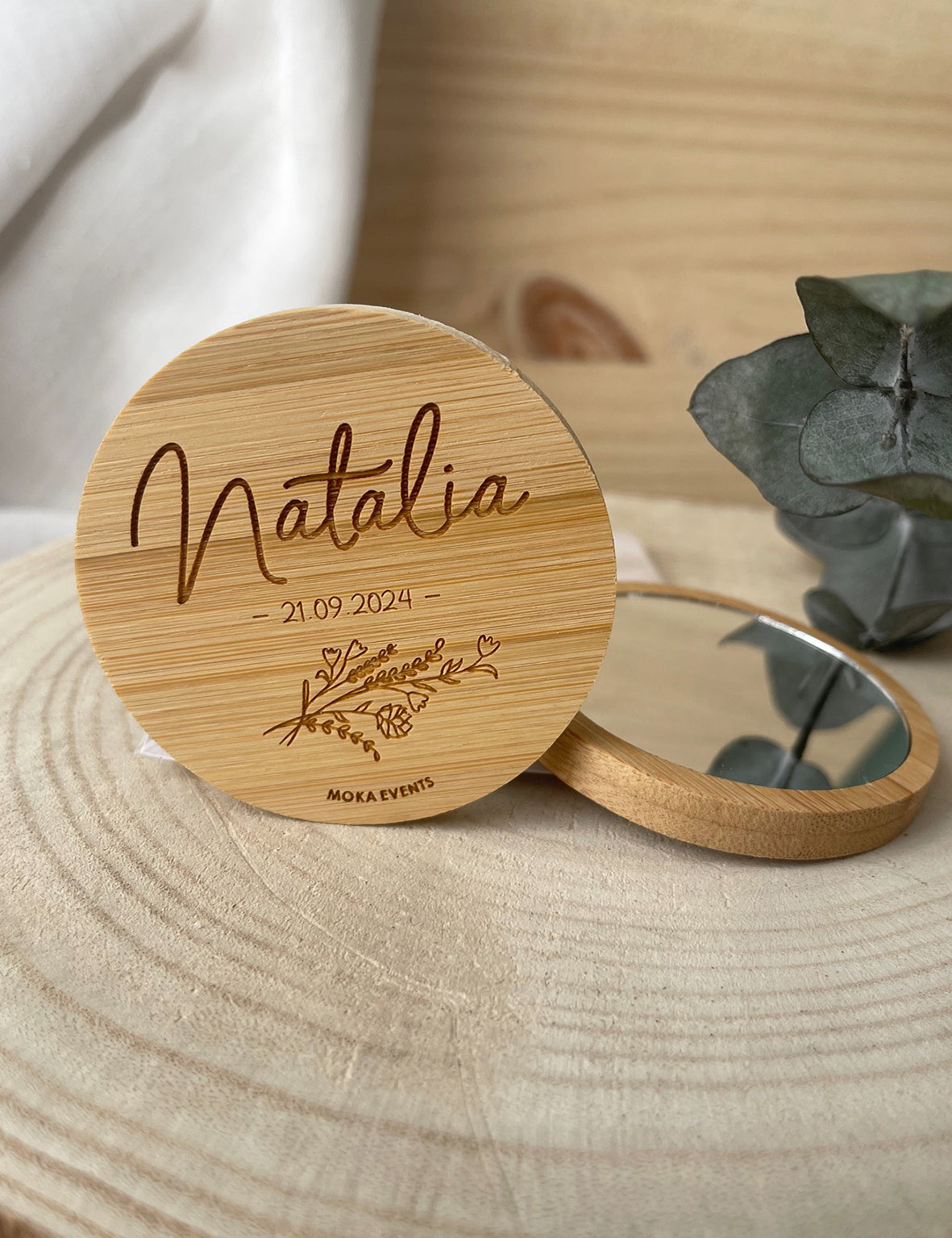Espejo de Madera - BEAUTY