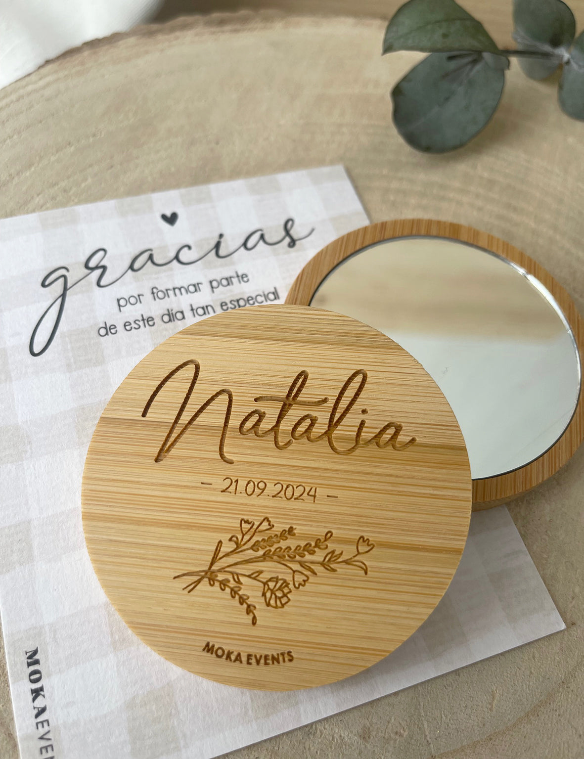 Espejo de Madera - BEAUTY