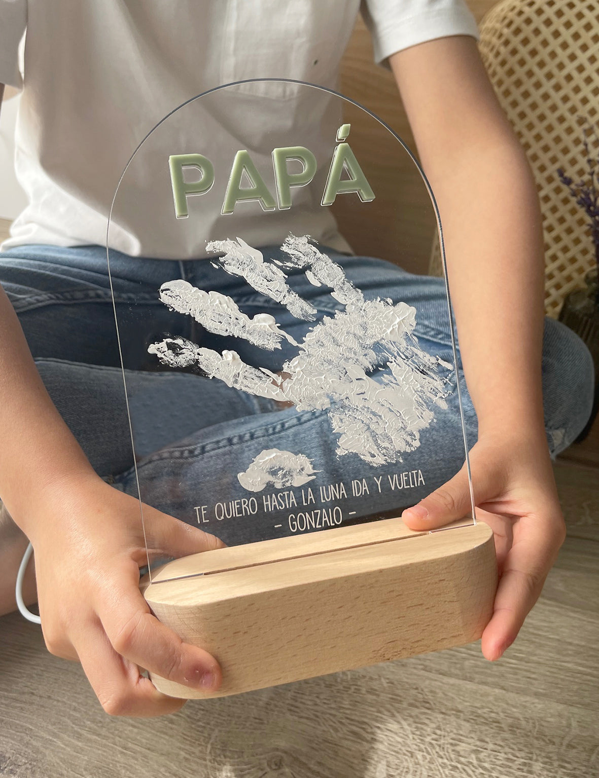 Lámpara Papá - HUELLA