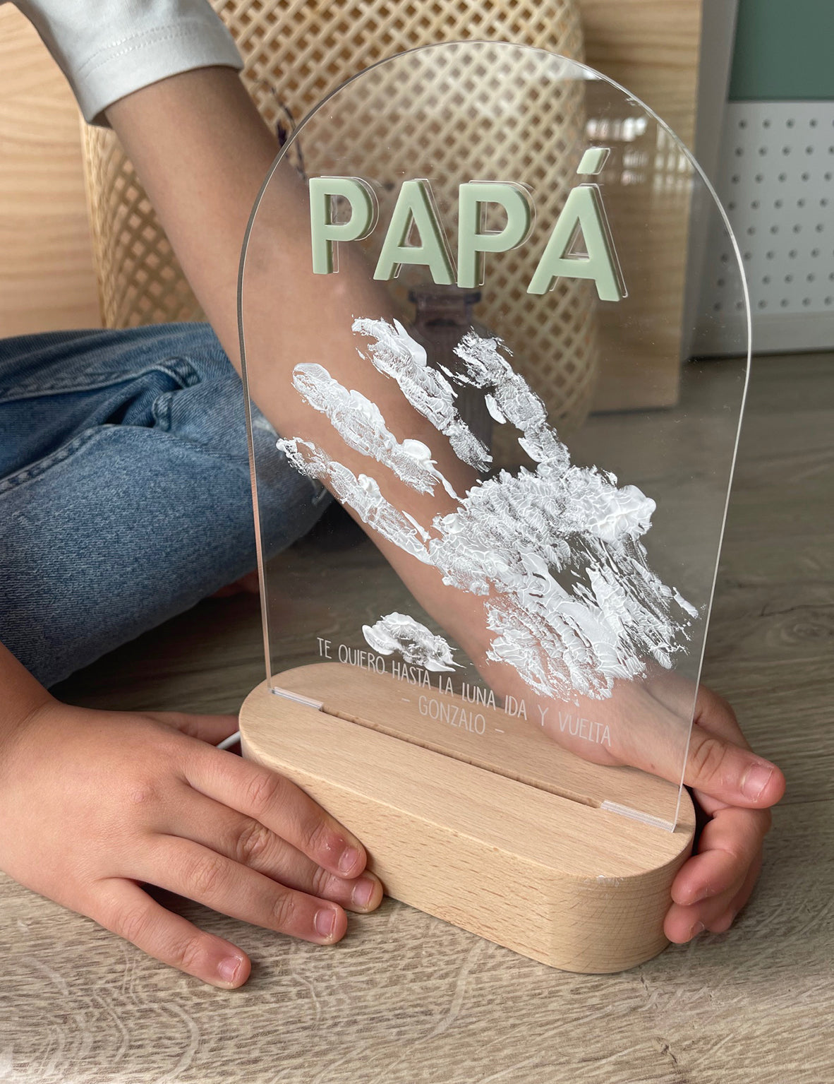 Lámpara Papá - HUELLA