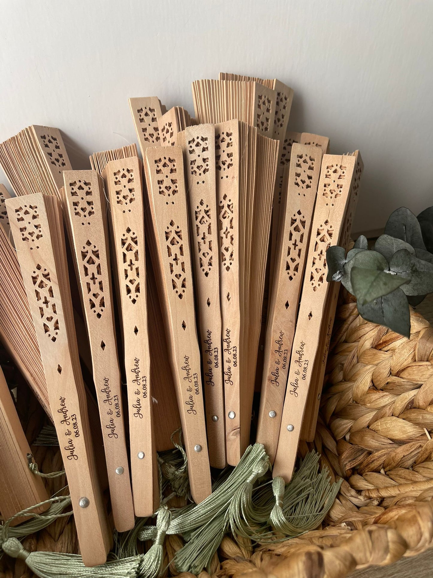 Abanico Personalizado - WOOD