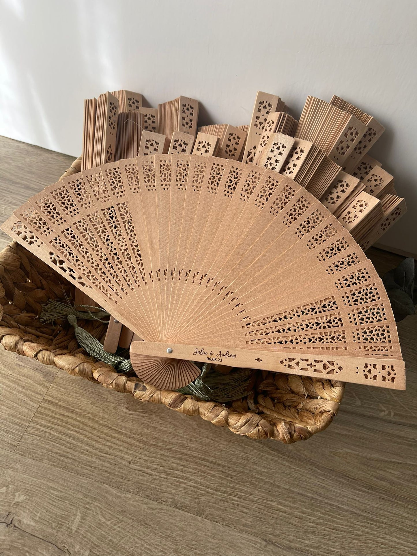 Abanico Personalizado - WOOD