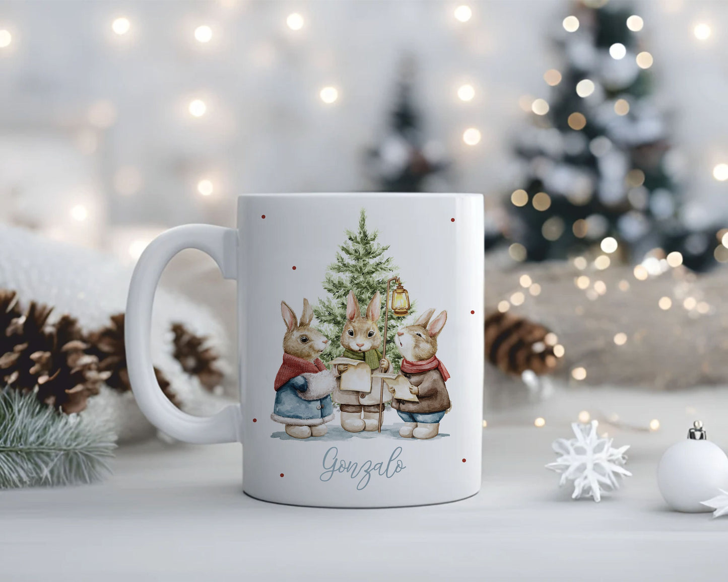 Taza Navideña - CORO NAVIDEÑO
