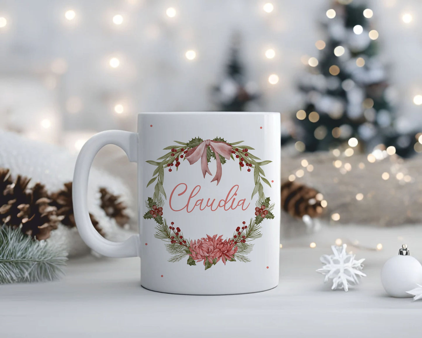 Taza Navideña - CORONA